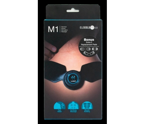 M1 EMS Wireless Muscle Stimulator Massager - 5 Modes, Rechargeable