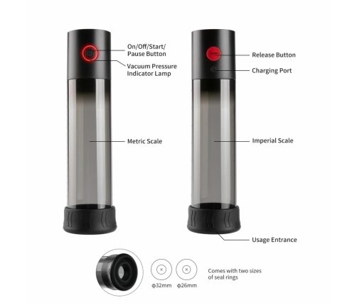 OTOUCH Macho Work1 Automatic Vacuum System with Measurement Marks