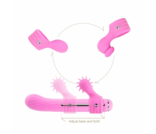 OTOUCH Magic Stick Pink - Multi-Function Wand with 3 Attachments, Heated