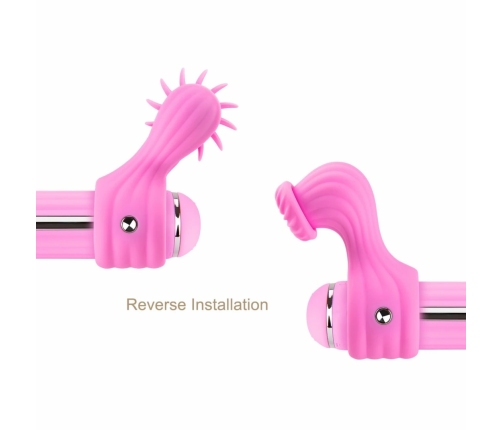 OTOUCH Magic Stick Pink - Multi-Function Wand with 3 Attachments, Heated