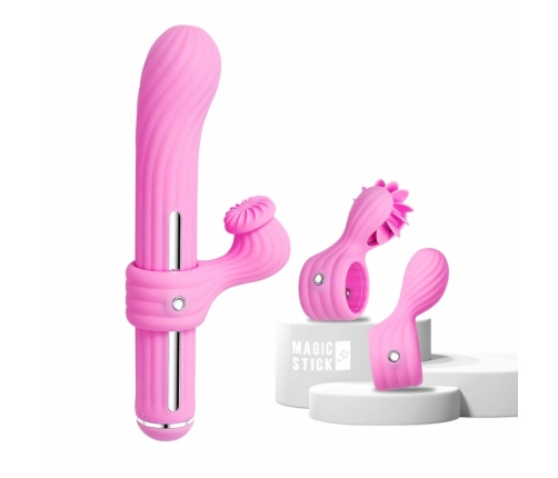 OTOUCH Magic Stick Pink - Multi-Function Wand with 3 Attachments, Heated