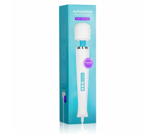My Magic Wand Blue - 6-Speed Professional Massager, 32cm, Silicone