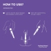 MyMagicWand Purple - Powerful Massage Device with 6 Modes, EU Plug