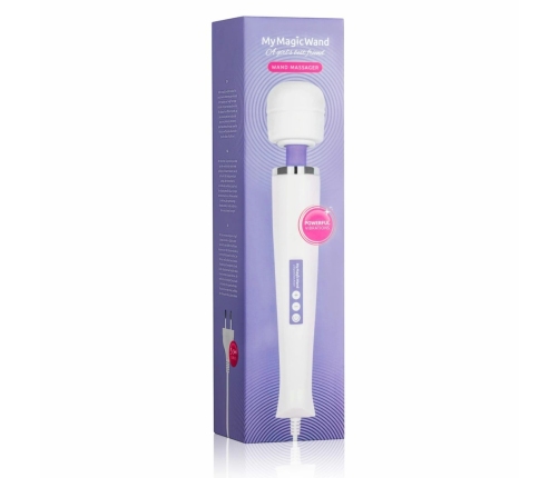 MyMagicWand Purple - Powerful Massage Device with 6 Modes, EU Plug
