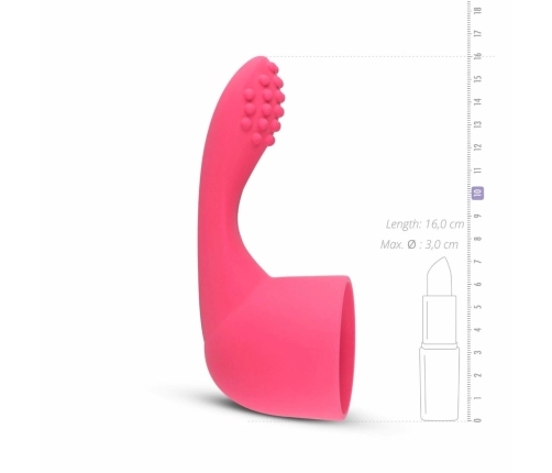 MyMagicWand Pink Silicone Anatomical Attachment for Wand Massager
