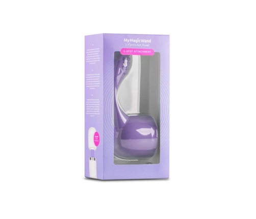 MyMagicWand Silicone G-Spot Accessory Purple - Flexible Attachment