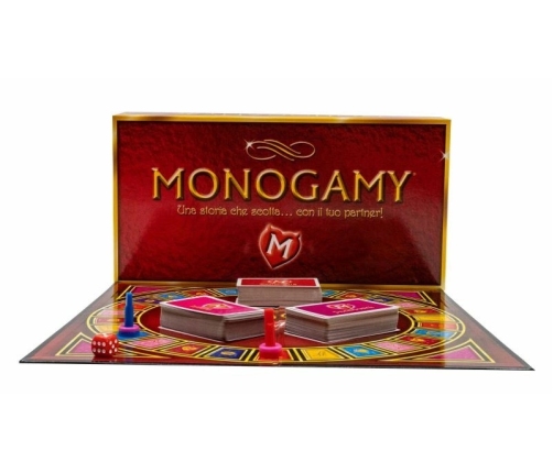 Monogamy Italian Edition - Couples Board Game with 50 Unique Challenges