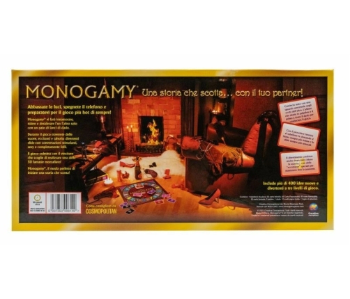 Monogamy Italian Edition - Couples Board Game with 50 Unique Challenges