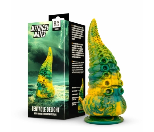 Mythical Mates Tentacle Delight Intimate Model Green-Yellow 22cm
