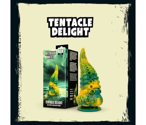 Mythical Mates Tentacle Delight Intimate Model Green-Yellow 22cm