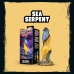 Mythical Mates Sea Serpent Large Thrusting Silicone Model, Suction Base