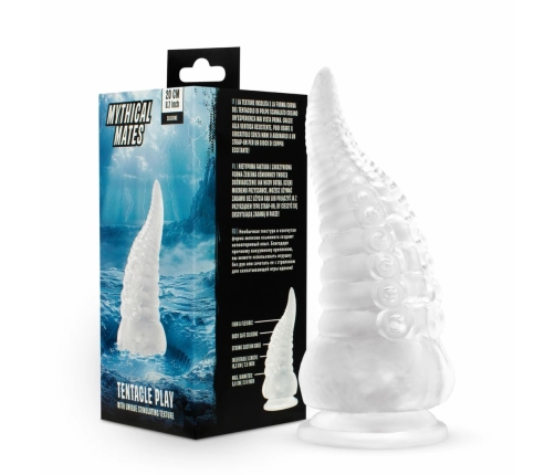 Mythical Mates Tentacle Play Jelly Intimate Machine 22cm Transparent