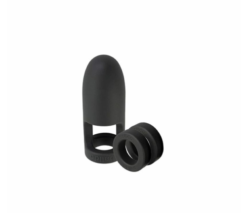 Viballdo Viballdo™ Black - Vibrating Intimate Device with Adjustable Fit