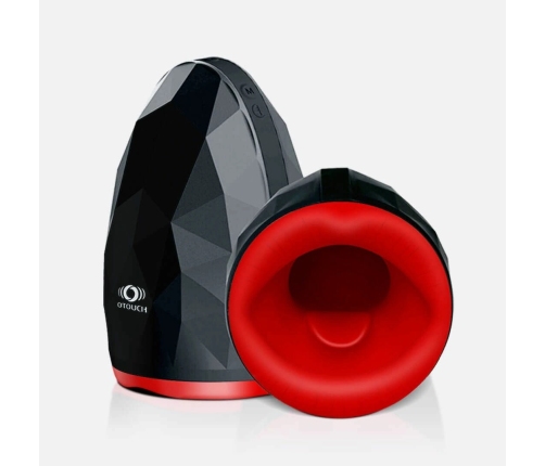NINJA Intimate Machine with Warming & Vibration, Waterproof, Black