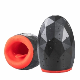 NINJA Intimate Machine with Warming & Vibration, Waterproof, Black