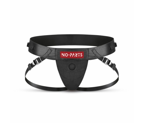 No-Parts Jordan Adjustable Intimate Harness, Flexible Size, Black