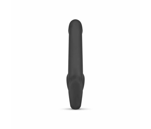 NO-PARTS Morgan Strapless Intimate System 22cm Black Silicone