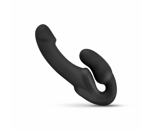 NO-PARTS Morgan Strapless Intimate System 22cm Black Silicone
