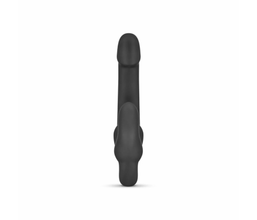 NO-PARTS Morgan Strapless Intimate System 22cm Black Silicone