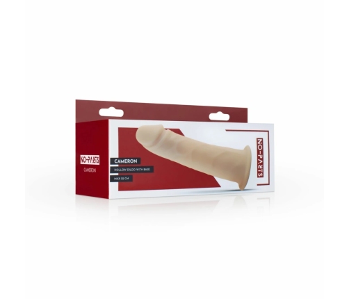 NO-PARTS Cameron Hollow Intimate Extension 22 cm Silicone Black
