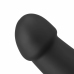 NO-PARTS Charlie Silicone Intimate Device 14.5 cm Black with Suction Base