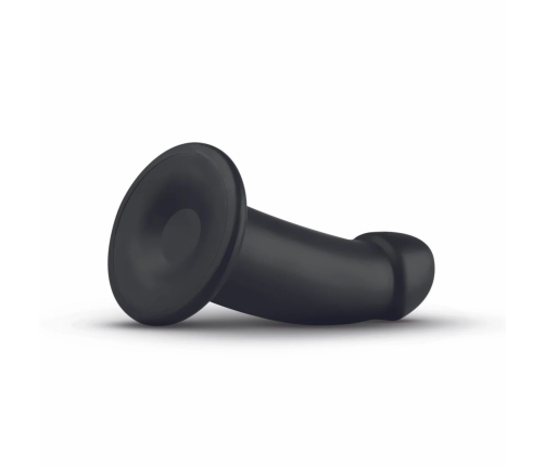 NO-PARTS Charlie Silicone Intimate Device 14.5 cm Black with Suction Base