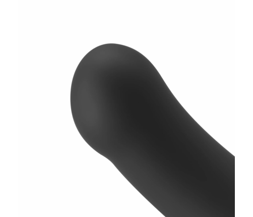No-Parts Parker Intimate Silicone Model 19.5 cm Black Ergonomic Curve