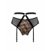 Obsessive Allunes Suspender Belt - Leopard Print, Adjustable Straps