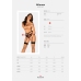 Obsessive Allunes Suspender Belt - Leopard Print, Adjustable Straps