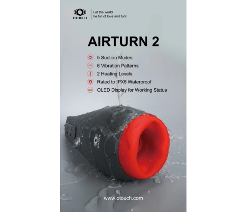 Otouch Display nowoczesna maszyna intymna z wyświetlaczem LED