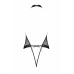 Passion Moonlight Bodysuit Black - Elegant Mesh Design, Open Detail