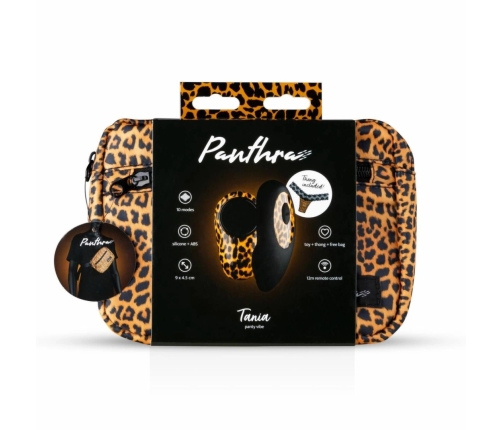 EasyToys Tania Wearable Panty Vibe with Remote - Black, Compact Design