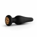 EasyToys Kesia Anal Plug Set 3-Piece, Black, Graduated Sizes, Silicone