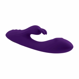 Evolved On Repeat Intimate Massager Dual Action Purple Silicone