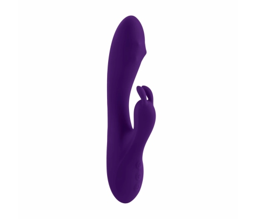 Evolved On Repeat Intimate Massager Dual Action Purple Silicone