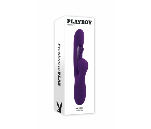 Evolved The Thrill Rechargeable Silicone Massager Purple, 14 Modes