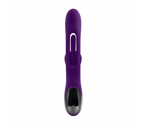 Evolved The Thrill Rechargeable Silicone Massager Purple, 14 Modes