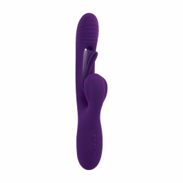 Evolved The Thrill Rechargeable Silicone Massager Purple, 14 Modes