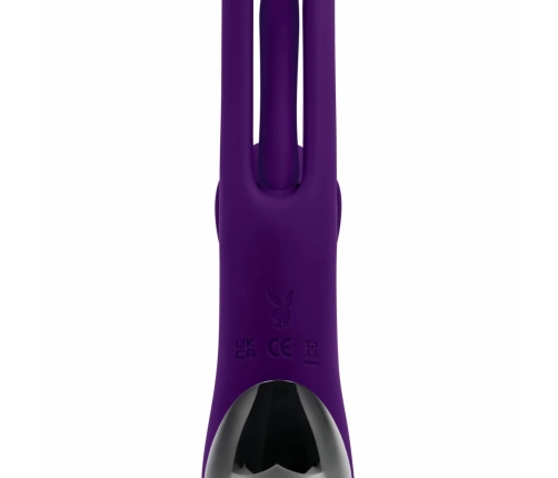 Evolved The Thrill Rechargeable Silicone Massager Purple, 14 Modes