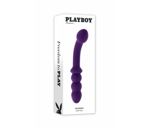 Evolved The Seeker Dual-Ended Vibrating Silicone Device Purple