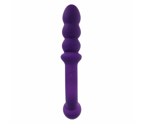 Evolved The Seeker Dual-Ended Vibrating Silicone Device Purple