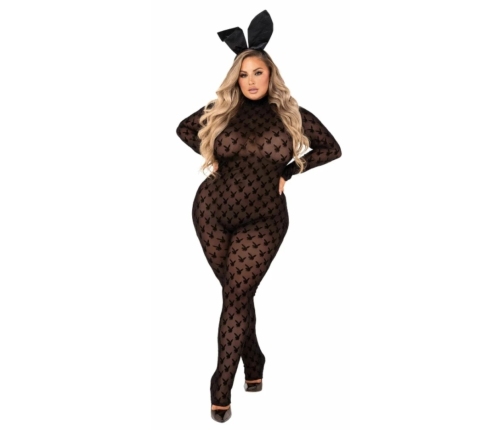 Playboy Lingerie Bunny 2-Piece Set Black - Iconic Logo & Ears