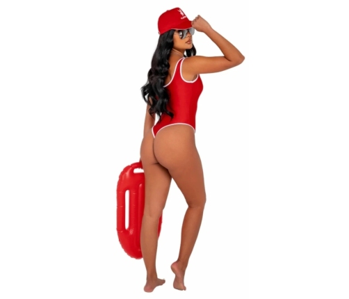 Playboy Lingerie Beach Patrol Costume Set with Cap and Accessories