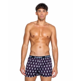 Playboy Lingerie Champion Boxer Black - Breathable Men’s Athletic Underwear XL