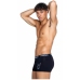 Playboy Mens Tuxedo Modal Boxer Black - Elegant Comfort Underwear