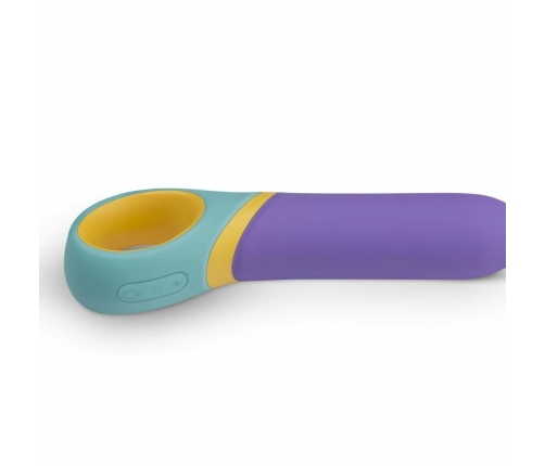 Base Wand Vibrator - Multicolor, 11 Vibration Modes, Flexible Head