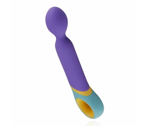 Base Wand Vibrator - Multicolor, 11 Vibration Modes, Flexible Head