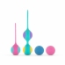 Vita Kegel Ball Set - Multicolor Pelvic Floor Training System, Silicone