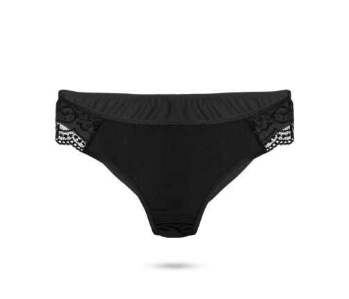 PantyRebel Vibrating Panties Set with Wireless Remote - Black, Size M/L