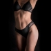 PantyRebel Vibrating Panties Set with Wireless Remote - Black, Size M/L